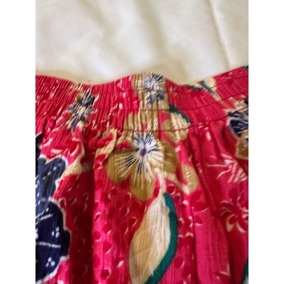 VTG Y2k Jaclyn Smith Cottagcore Floral Midi Maxi Rayon Skirt Sz Med Boho Hippie - Picture 12 of 15